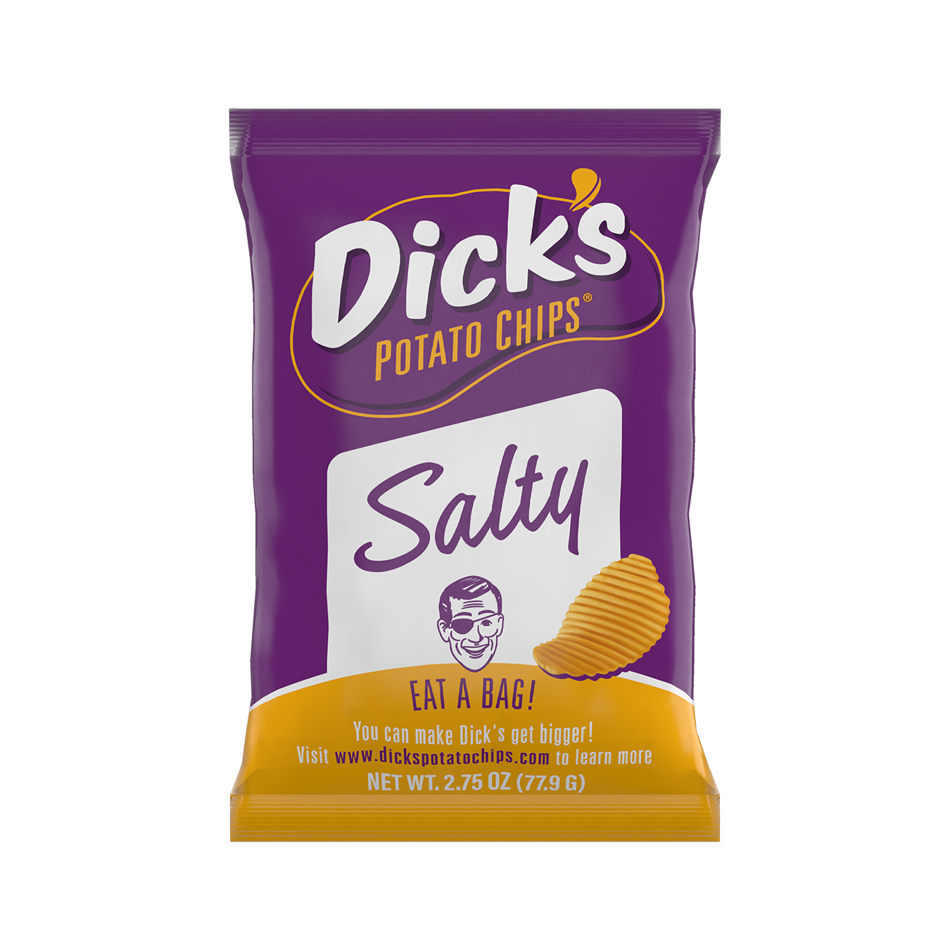 Dick’s Potato Chips 4-Play - (16 2.75 oz. bags)