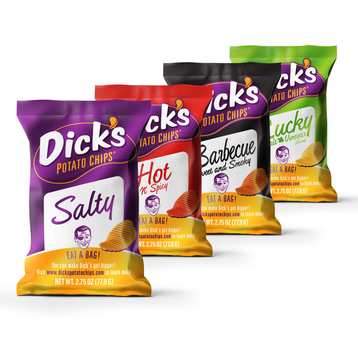 Bold Ripple-Cut Chips. A Name You Won't Forget.