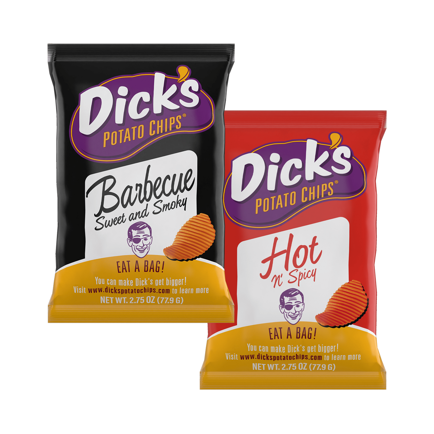 Double Dick’s 2-flavor combos - (8 2.75 oz. bags)