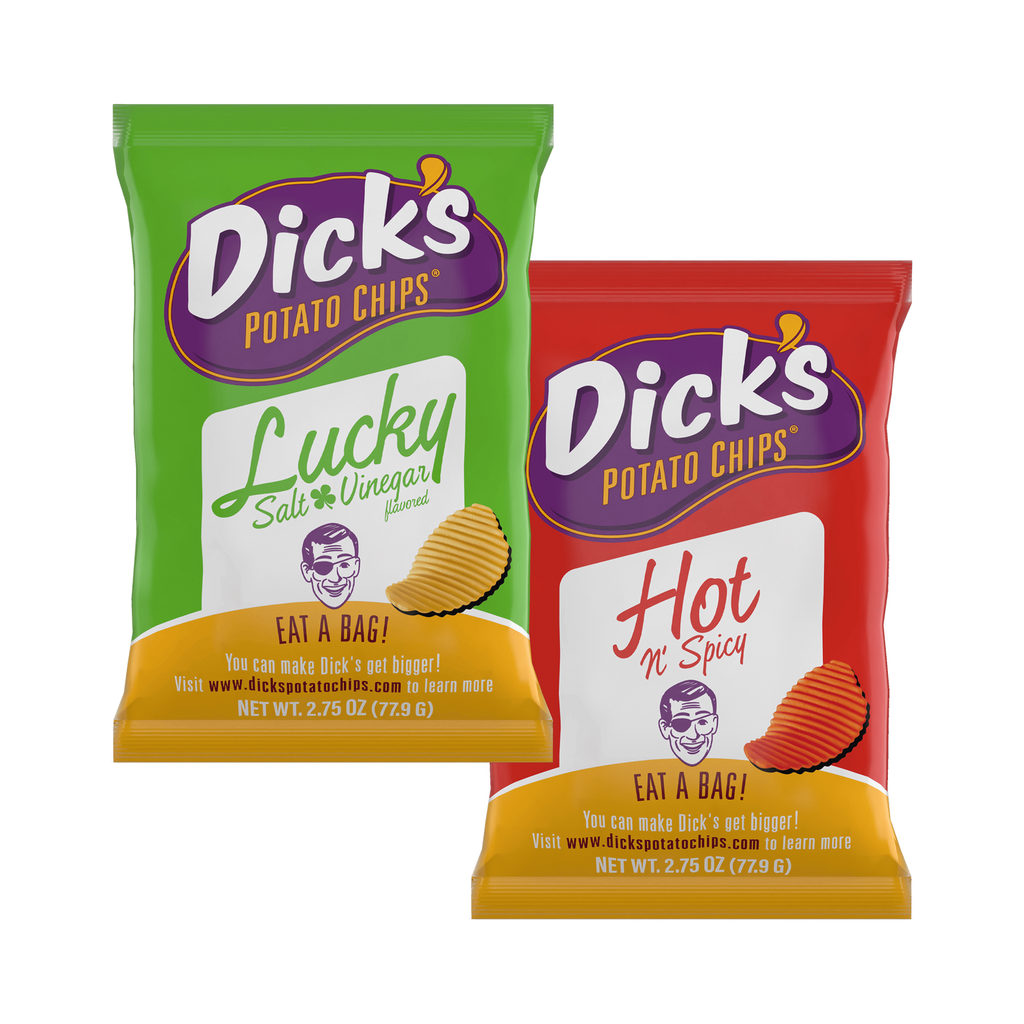 Double Dick’s 2-flavor combos - (8 2.75 oz. bags)