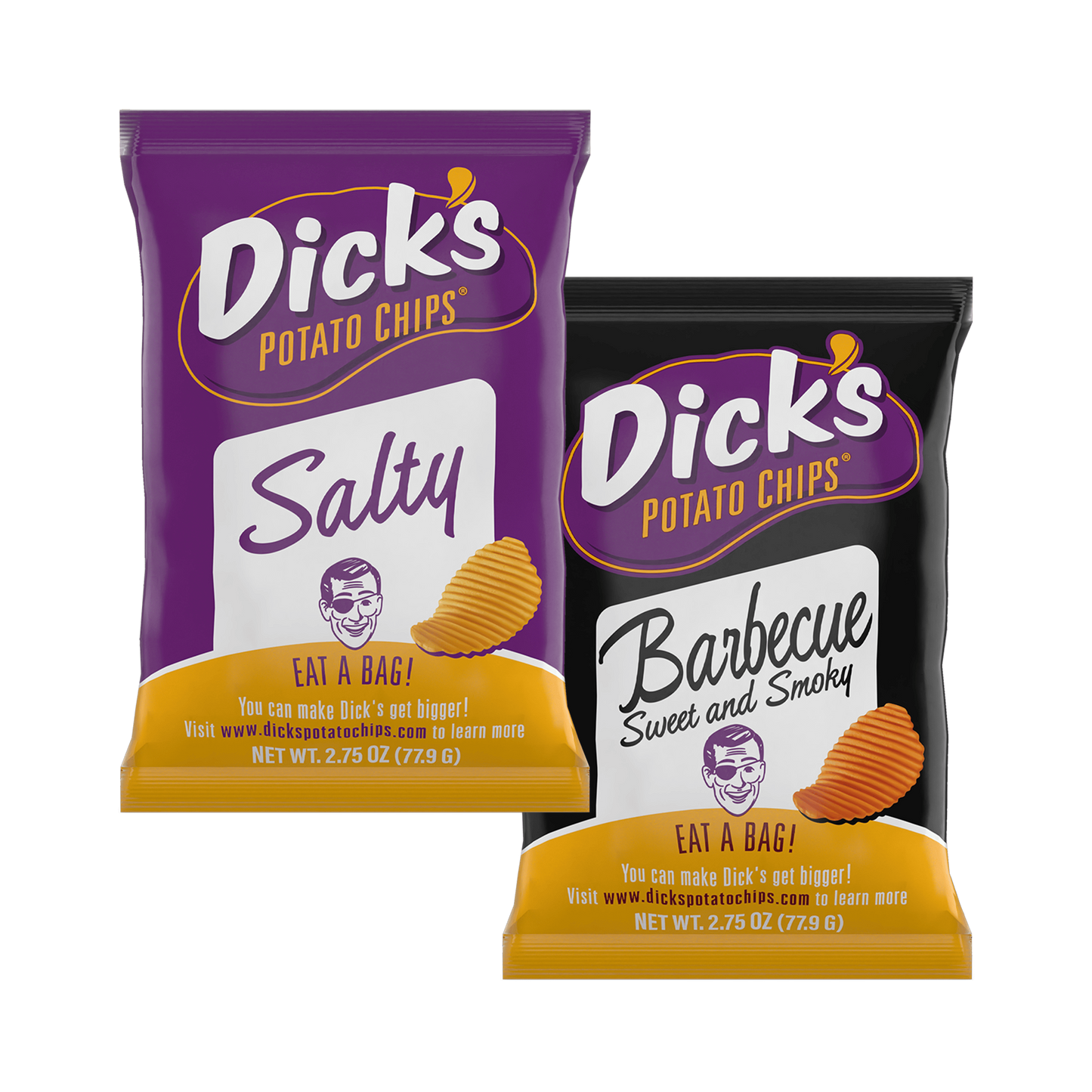 Double Dick’s 2-flavor combos - (8 2.75 oz. bags)