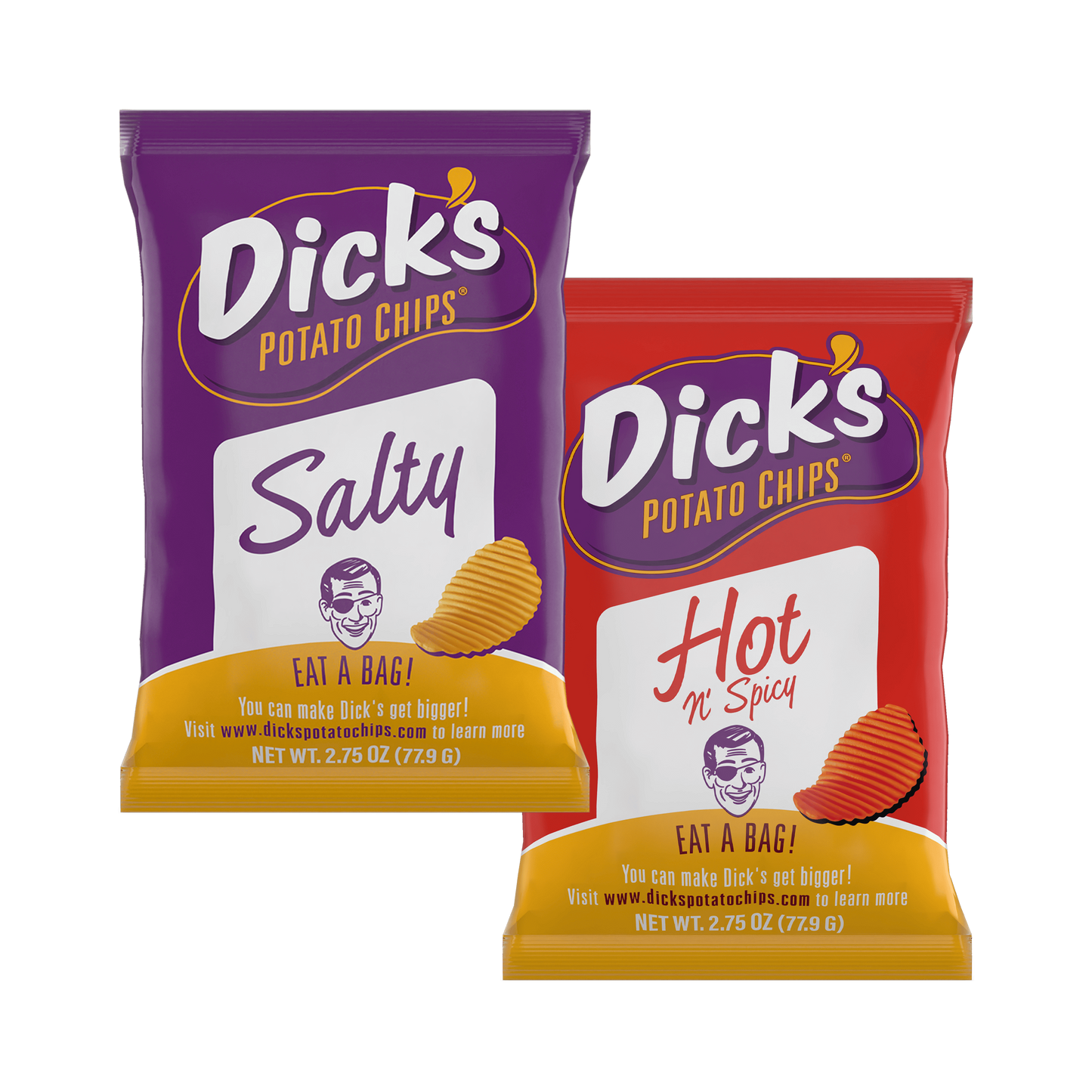 Double Dick’s 2-flavor combos - (8 2.75 oz. bags)