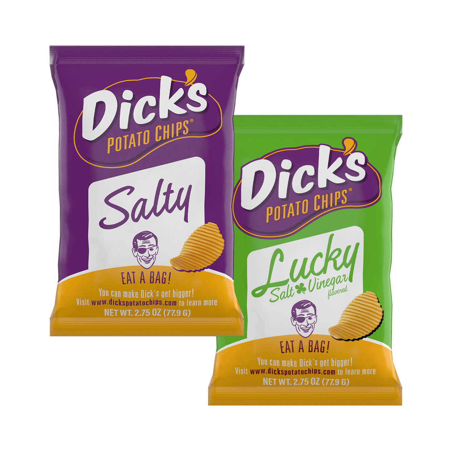 Double Dick’s 2-flavor combos - (8 2.75 oz. bags)
