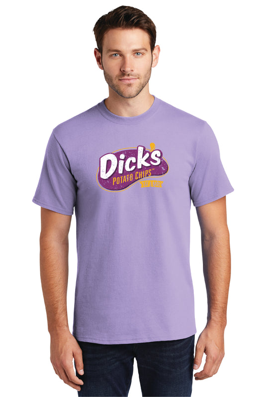Dick's Potato Chips T-Shirt, Men's Lavender