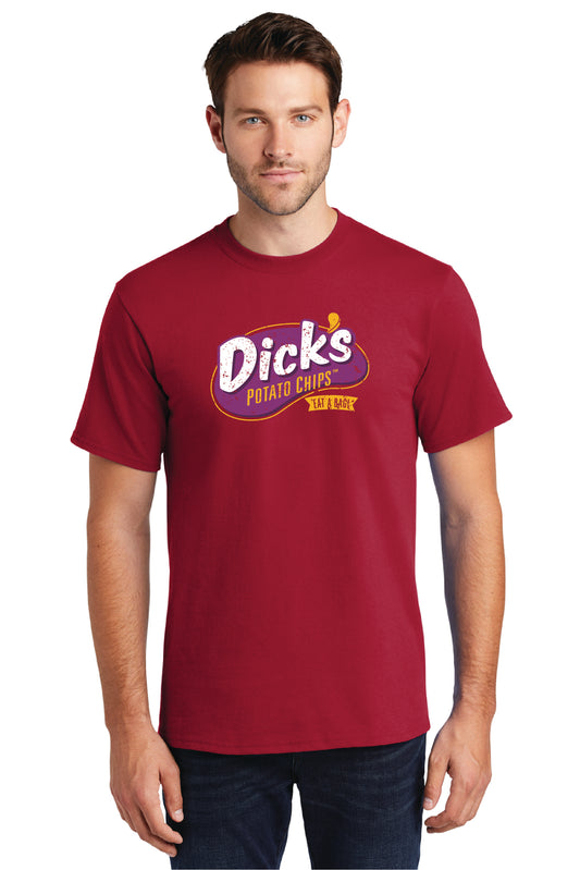 Dick's Potato Chips T-Shirt, Men's Red